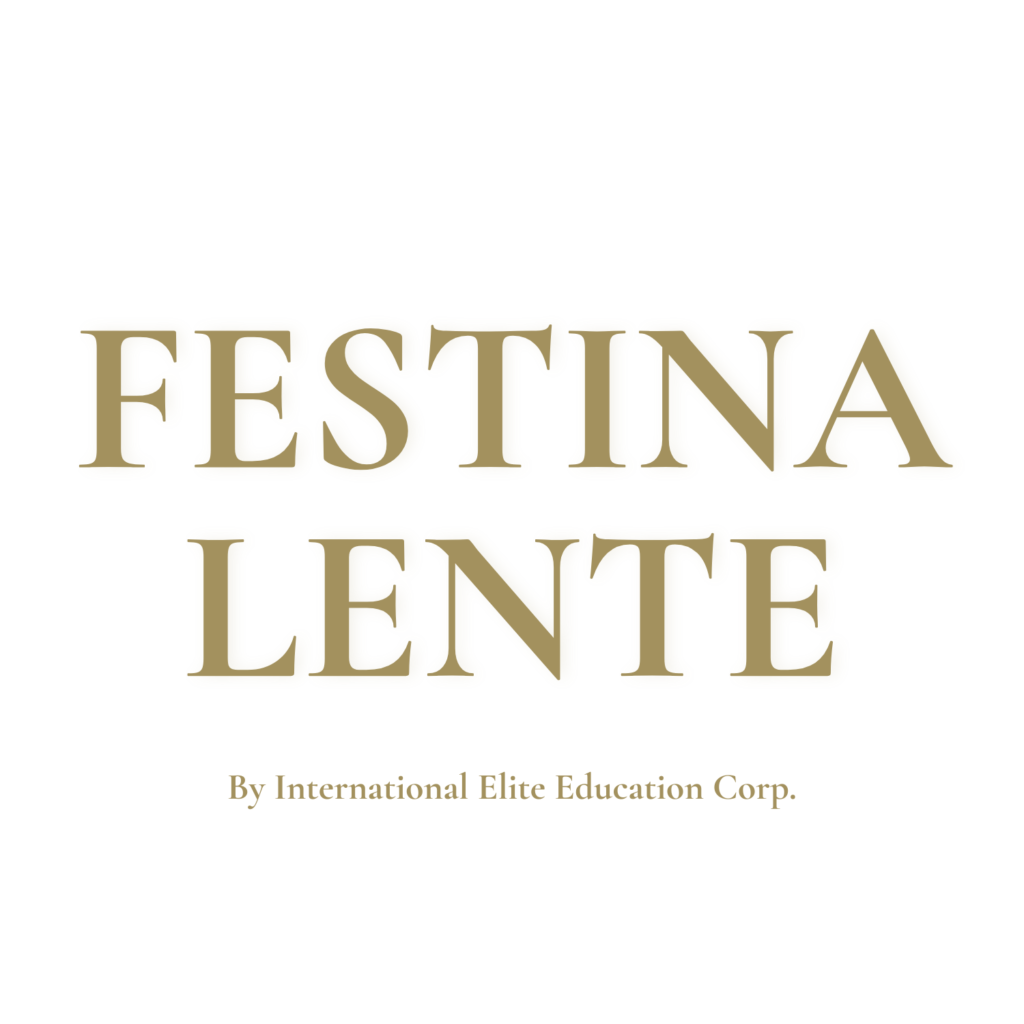 Festina lente logo